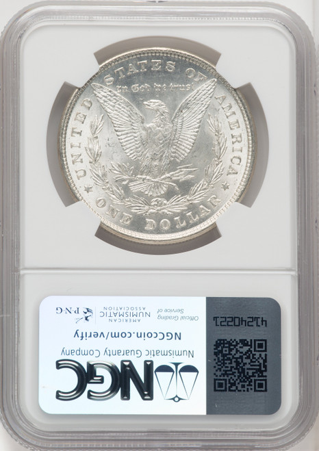 1878 8TF Morgan Dollar NGC MS65