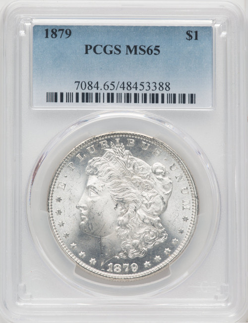 1879 Morgan Dollar PCGS MS65