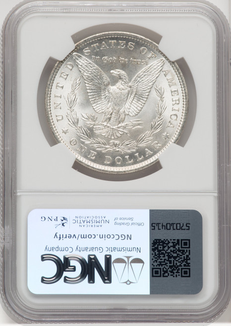 1896 Morgan Dollar NGC MS67