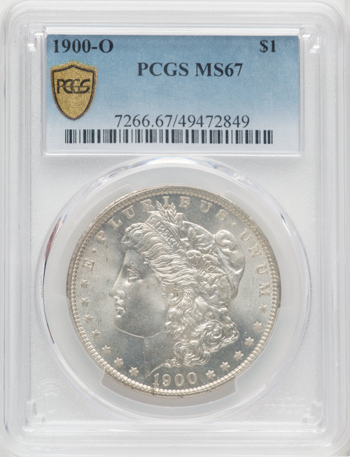 1900-O Morgan Dollar PCGS MS67