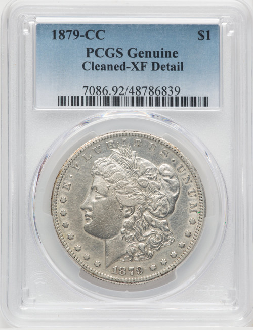 1879-CC Morgan Dollar Genuine PCGS XF40