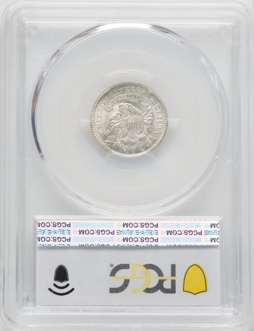 1820 10C Large 0 Bust Dime PCGS MS64