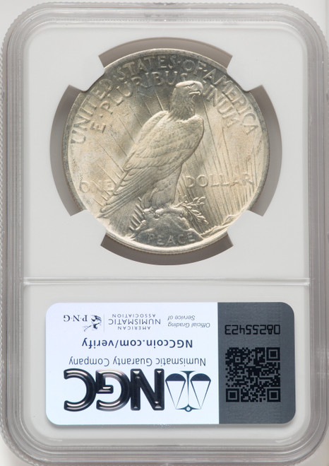 1923 Peace Dollar NGC MS67