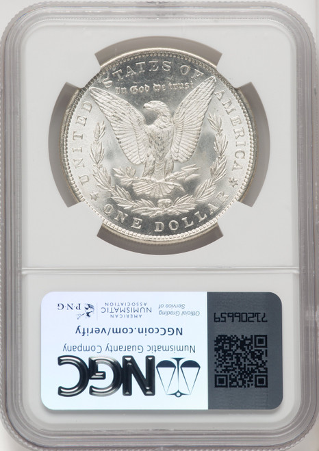 1883 Morgan Dollar NGC MS67