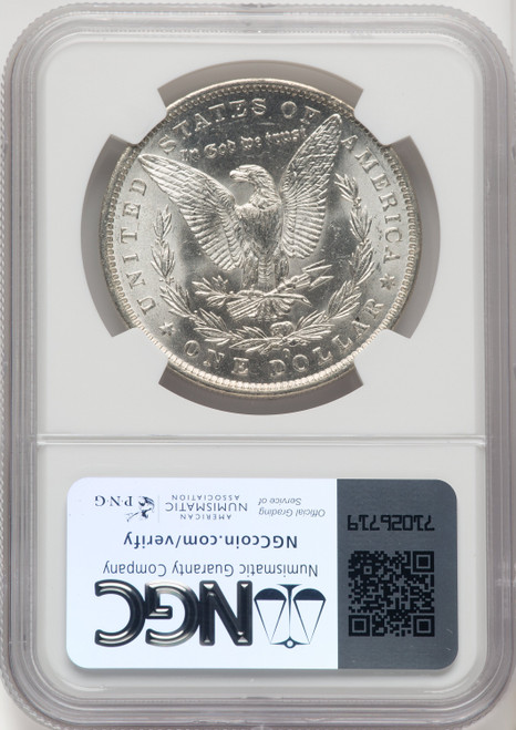 1883-O Morgan Dollar NGC MS67