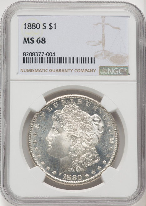 1880-S Morgan Dollar NGC MS68 (767915004)