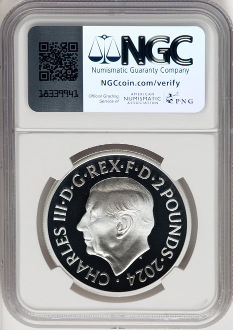 Charles III silver Proof  Han Solo & Chewbacca  2 Pounds (1 oz) 2024 PR70 Ultra Cameo NGC World Coins NGC MS70 (519103271)