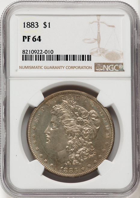 1883 Proof Morgan Dollar NGC PR64