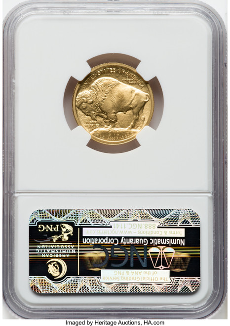 2008-W $10 Quarter-Ounce Gold Buffalo NGC MS70 (770569109) - LCR Coin