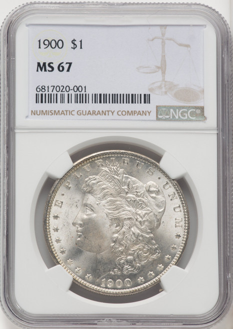 1900 Morgan Dollar NGC MS67 (770677023)