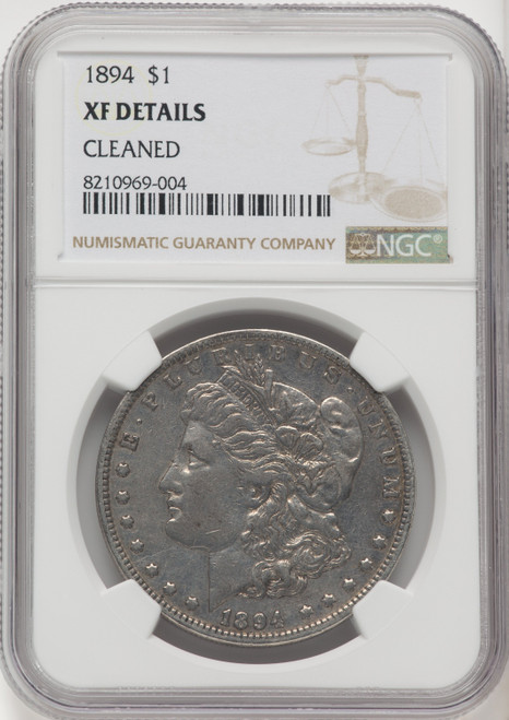 1894 Morgan Dollar Details NGC XF40
