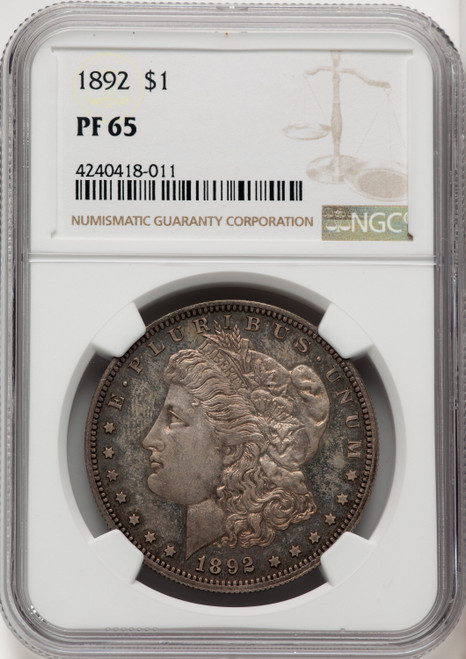 1892 Proof Morgan Dollar NGC PR65 1892 Proof Morgan Dollar NGC PR65