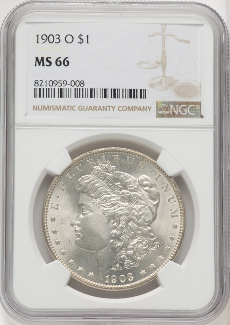 1903-O Morgan Dollar NGC MS66 1903-O Morgan Dollar NGC MS66