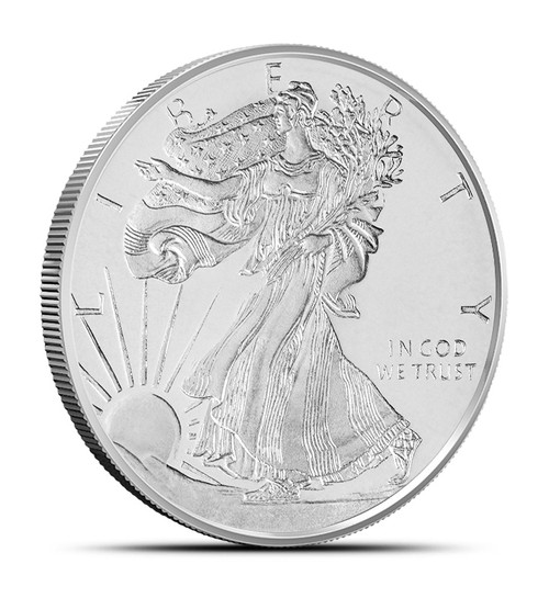 1/4 oz Walking Liberty Silver Round New