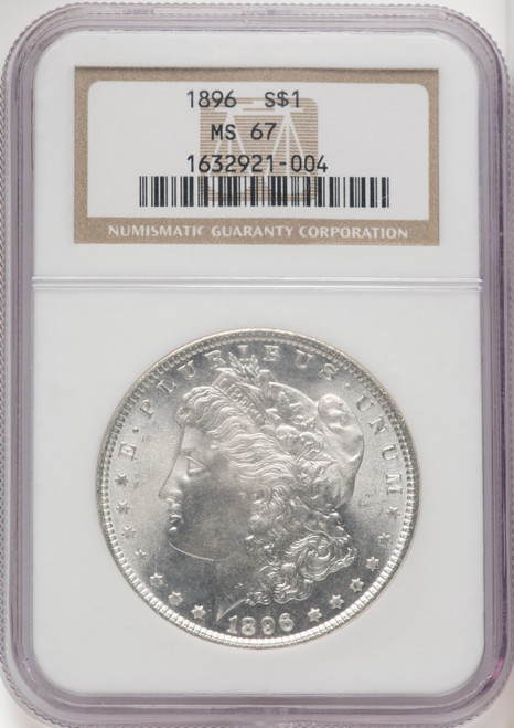 1896 Morgan Dollar NGC MS67 (772023030)