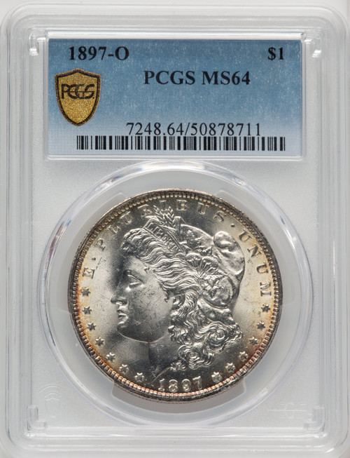 1897-O Morgan Dollar PCGS MS64