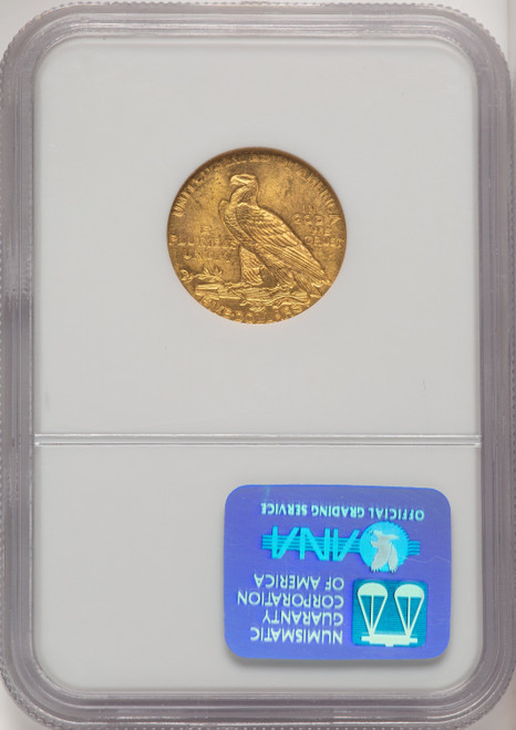 1911 $5 Indian Half Eagle NGC MS64 (774256016)