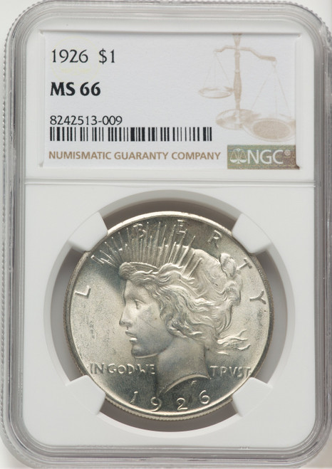 1926 Peace Dollar NGC MS66