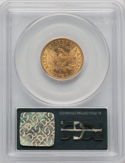 1901-S $5 CACG Plus Liberty Half Eagle CACG MS65+
