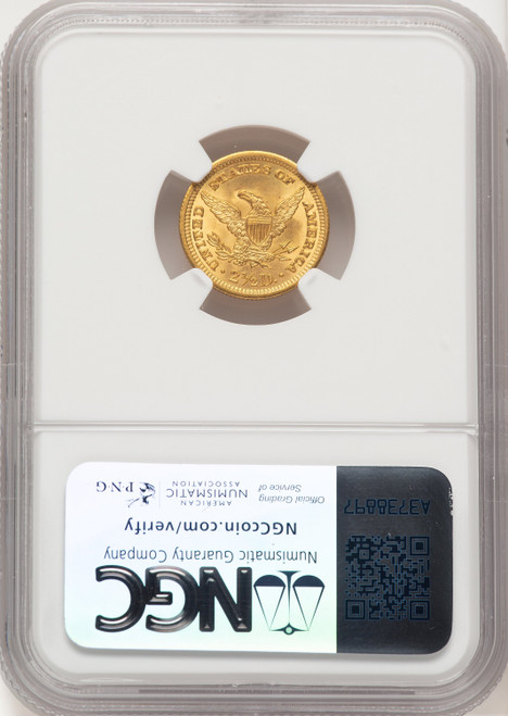 1904 $2.50 Liberty Quarter Eagle NGC MS66 (778531003)