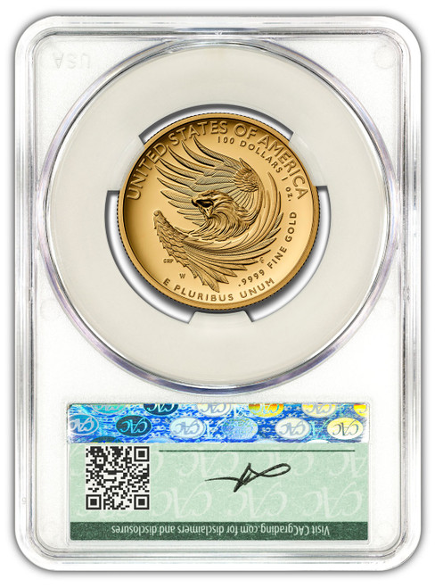 2025-W American Liberty Series Gold High Relief AD CAC PF70 Founders