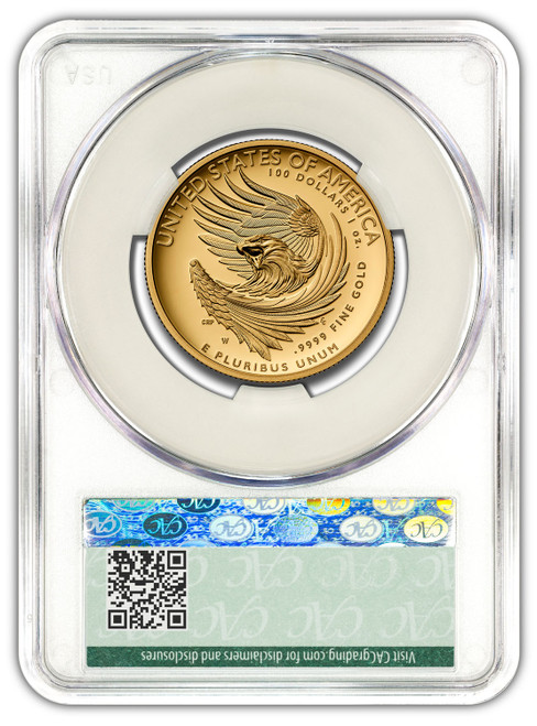 2025-W American Liberty Series Gold High Relief AD CAC PF70