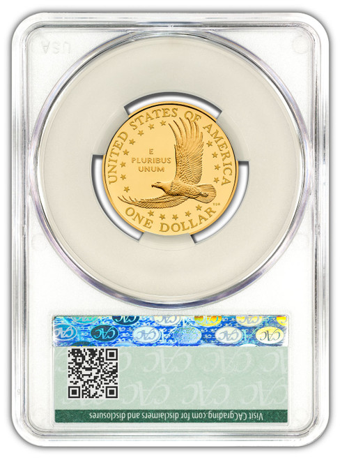 2025-W Sacagawea 25th Anniversary Gold Dollar 24K FDD CAC PR70