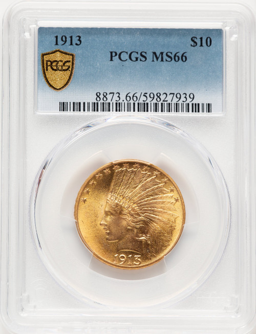 1913 $10 Indian Eagle PCGS MS66 (910639033)