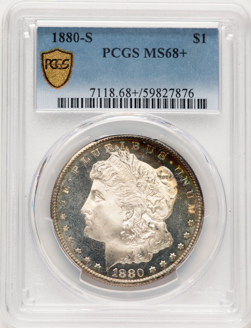 1880-S Morgan Dollar PCGS MS68+