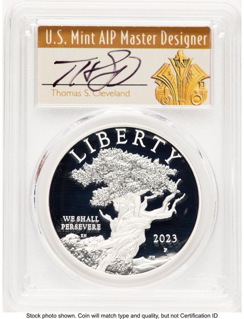 2023-P Silver American Liberty High Relief Medal AR Thomas Cleveland Art Deco Medals and Tokens PCGS MS70 (764057349)
