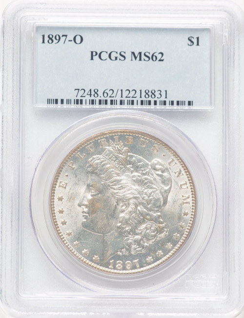 1897-O Morgan Dollar PCGS MS62