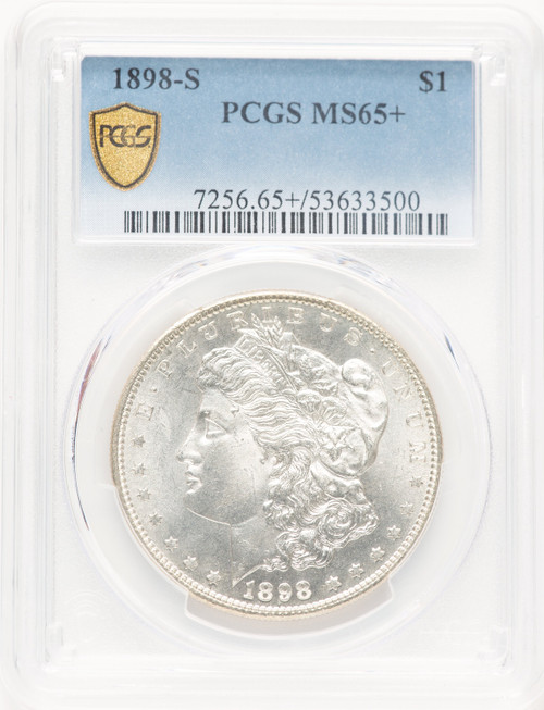 1898-S Morgan Dollar PCGS MS65+