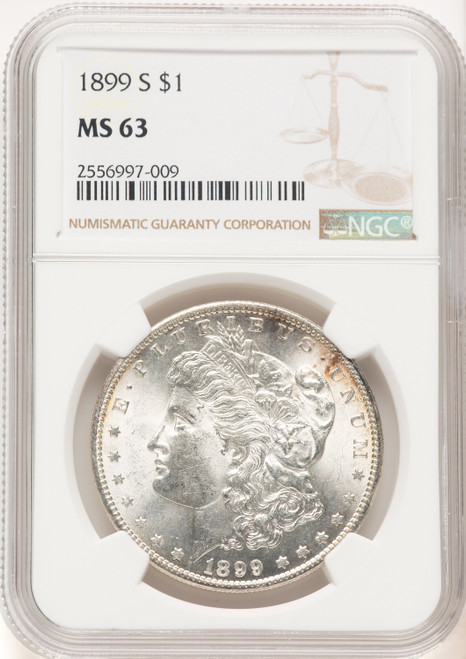 1899-S Morgan Dollar NGC MS63 (779654001)