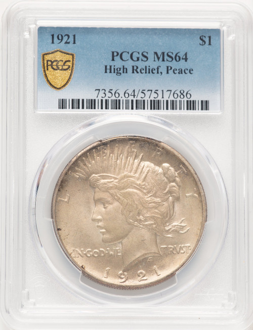1921 Peace Peace Dollar PCGS MS64 (522030002)