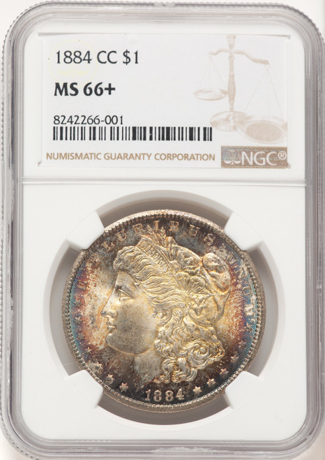 1884-CC Morgan Dollar NGC MS66+ (774253017)
