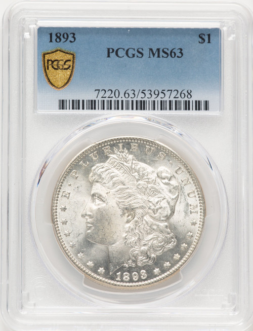 1893 Morgan Dollar PCGS MS63 (779654002)