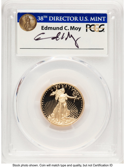 2019-W Proof Gold Eagle 1/4 oz FDI PCGS PR70 Ed Moy 2019-W Proof Gold Eagle 1/4 oz FDI PCGS PR70 Ed Moy