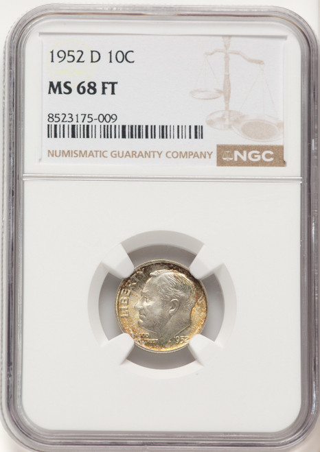 ヒンカ　dime 1964-D 10C Roosevelt Dime NGC MS68 (771254001) - LCR Coin