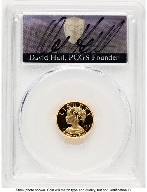2018-W G$10 American Liberty High Relief WP Mint Hoard David Hall PCGS PR70 (779475009)