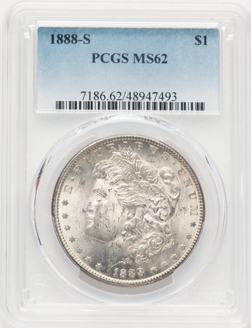 1888-S Morgan Dollar PCGS MS62 (782799037)