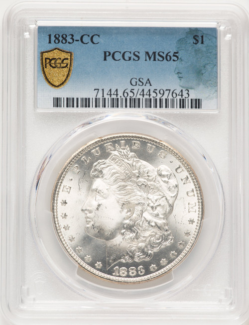 1883-CC Morgan Dollar PCGS MS65 (522273027)