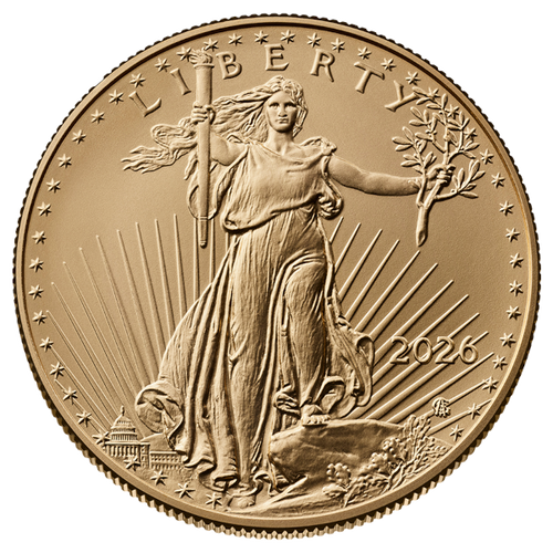 2026 1 oz American Gold Eagle BU