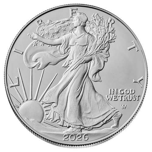 2026 1 oz American Silver Eagle Coin BU