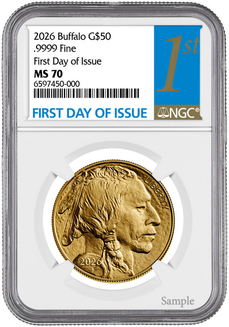 2025 1 oz Gold Eagle First Day of Issue NGC MS70 | LCR Coin