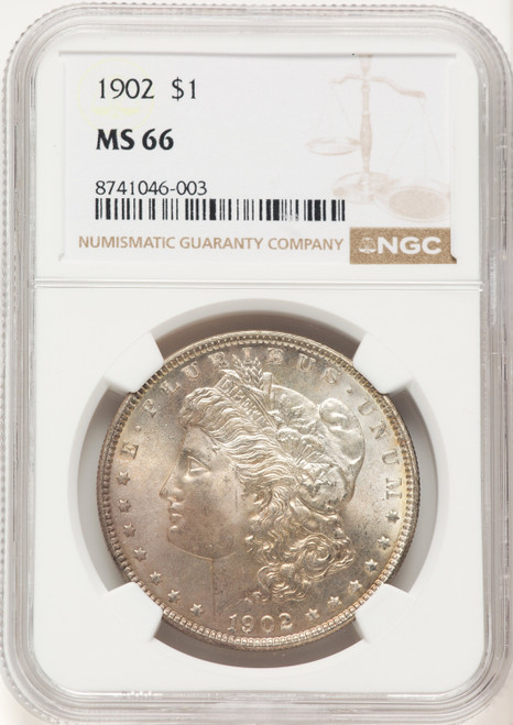 1902 Morgan Dollar NGC MS66 (522479017)