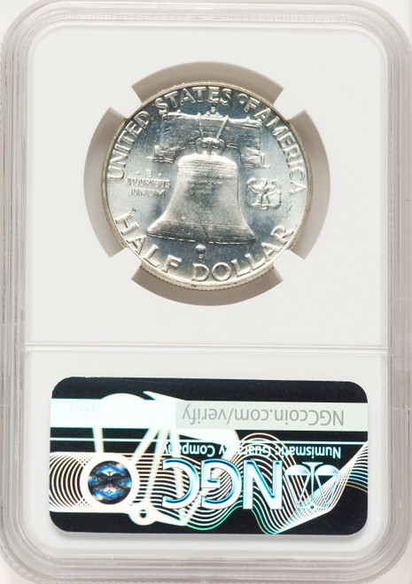 1963-D 50C FL Franklin Half Dollar NGC MS66 - LCR Coin