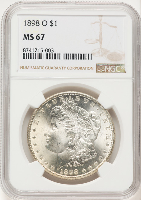 1898-O Morgan Dollar NGC MS67 (522479016)