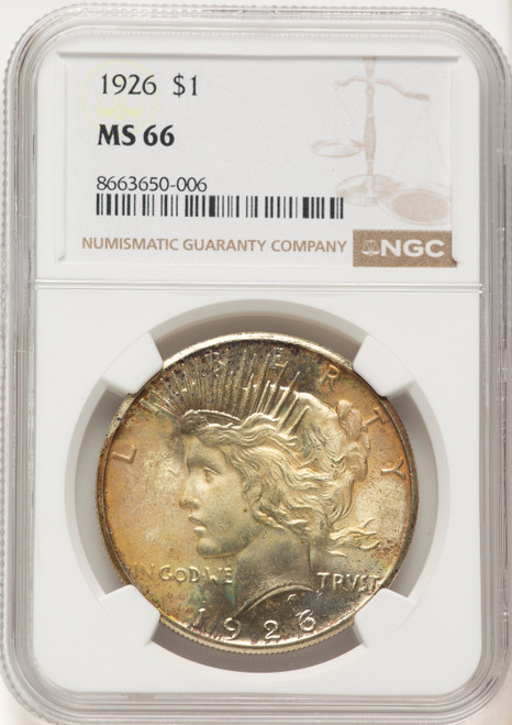 1926 Peace Dollar NGC MS66 (783542014)