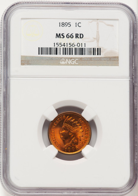 1895 1C RD Indian Cent NGC MS66 (507134001)