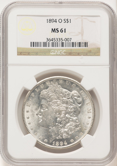 1894-O Morgan Dollar NGC MS61